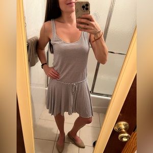 J.Crew Striped Cotton Dress/Cover-Up